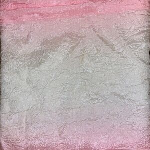 Previously Owned, Great Condition Set Of Pink And White Curtains, 2 Panels.